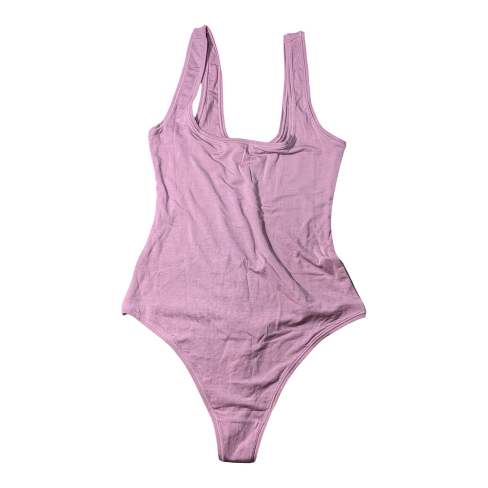 Parade - Women's - Plum Color Full Tank Bodysuit - Thong Style - Size XS - GUC